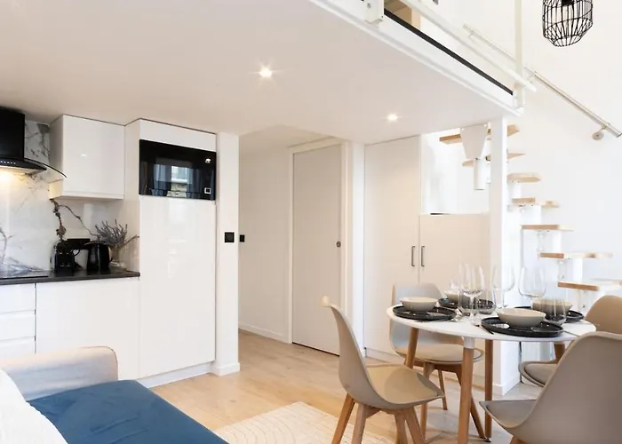Duplex Moderne Climatise Carre D'or דירה