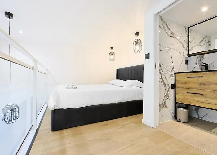 Duplex Moderne Climatise Carre D'or * ניס